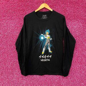 Dragon Ball Super SSGSS Vegeta Long Sleeve T-Shirt Small